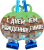 Язычок-гудок "Пиксели", 6 шт.