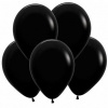 S Шар  12"/30 см, пастель, черный/Black
