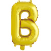 Шар-буква, фольга, золотая, "Буква В", 41 см (Falali)