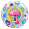 П BUBBLE  DECO 22"/56 см, "Кекс и точки. С Днем Рождения" (QL), инд. уп