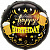 Шар-круг, фольга, 18"/46 см,  ДР "Happy Birthday. Кружки пива" (Falali), инд. уп.