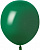 K Шар 12"/30 см,  пастель, зеленый темный/Forest Green (ТМ 512)