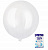 K BUBBLE сфера 24"/61 см, прозрачный "BOBO" (Falali), синяя упаковка 