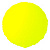 Шар-круг 18"/46 см, неон, желтый/Yellow (Веселая затея), инд. уп.